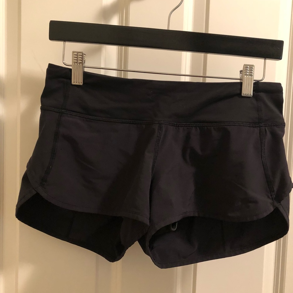 lululemon speed shorts
